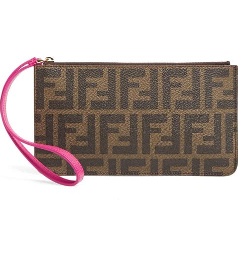 fendi pull|fendi wristlet pouch.